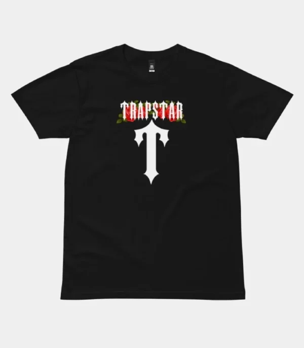 Maglietta T-For Trapstar Rose Nera