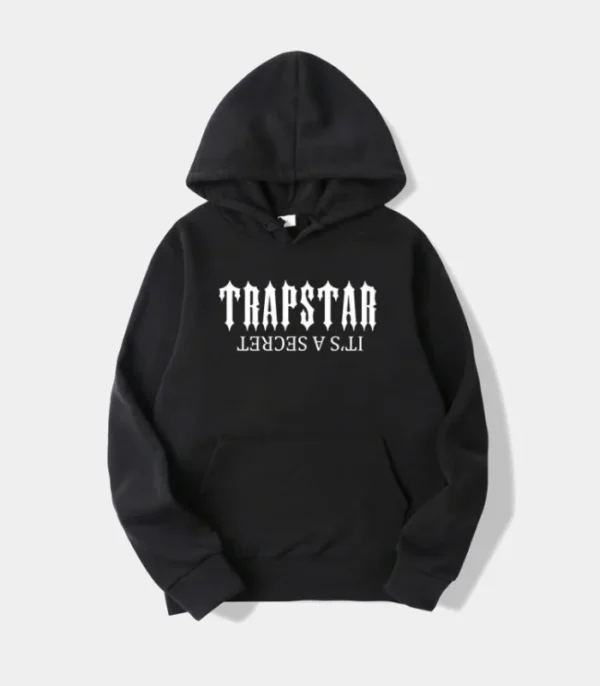 Trapstar It’s Secret Una felpa con cappuccio nera