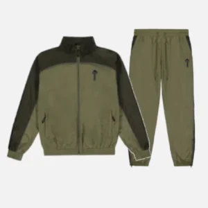 Tuta Trapstar Irongate T Shellsuit Oliva-Grigio